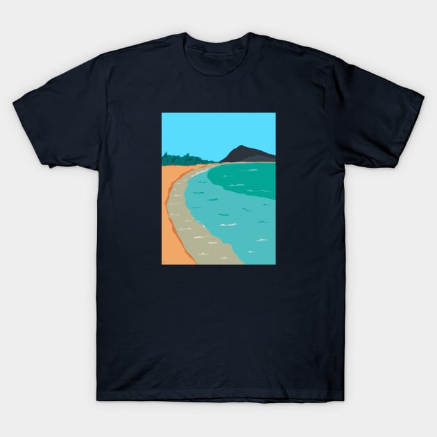 Jimmy's Beach, New South Wales, Australia T-Shirt by lymancreativeco